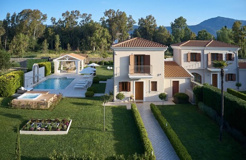 Dassia Villa | Villa Lilly with 3 bedrooms, private pool and hydrospa.