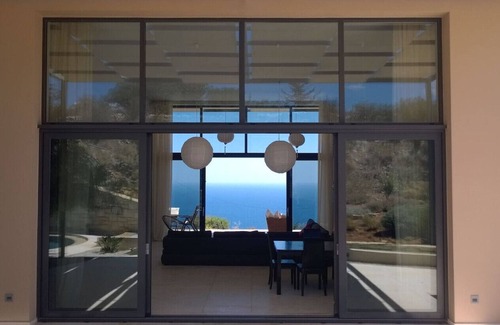 Apokoronas Villa | Villa Longhouse-Pool-Sauna-Gym-Panoramic Seaview