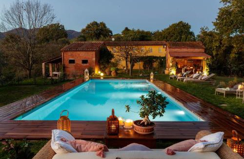 Capannori Villa | Villa Lorena, a Vintage Home with Indoor Pool