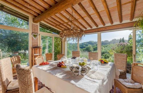 Capannori Villa | Villa Lorena, a Vintage Home with Indoor Pool