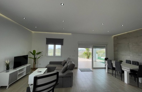 Colmenar Villa | Villa 'Los Moriscos - The Best Views' with Private Pool, Private Terrace and Wi-Fi
