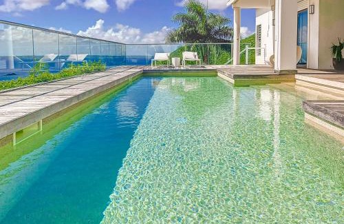 Anse Marcel Villa | Villa Louna panoramic view private pool 3 Bedrooms