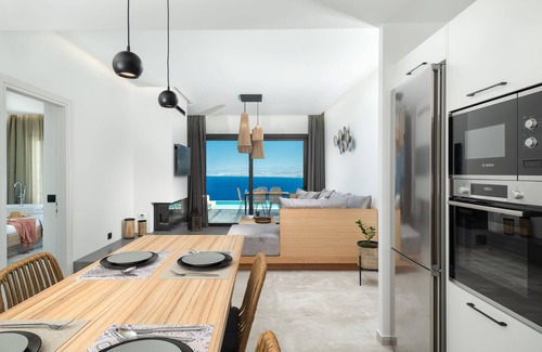 Malevizi Villa | Villa Lucrezia, Breathtaking sea Views, Private heated Pool, Close to the Beach!