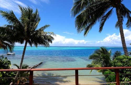 Otumai Villa | Villa Maharepa Beach by ENJOY VILLAS/3 bdrm with AC/2 bath/private pool + beach