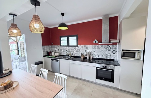 Fort-de-France Villa | Villa Mamina T4 - Private swimming pool - Boules pitch - Rooftop - Sea view - Fiber optics