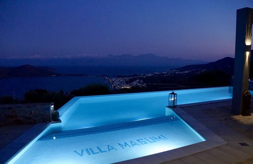 Elounda Villa | Villa Masumi Luxury contemporary villa with spectacular views over Elounda