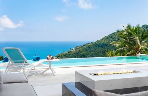 Lamai Villa | Villa Melo ▶ Beach Shuttle | Gym | Fire Feature | Daily Housekeeping