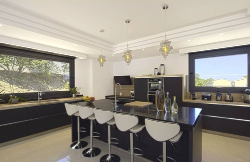 Algajola Villa | Villa Mizar, luxury villa with heated pool, sea and mountain views