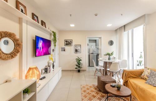 Asuncion Apartment | Villa Morra 1br Apt W Pool, Gym, Bbq And Parking