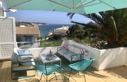 Salema Villa | Villa Muramaris, Stunning seaview, private garden with pool. Design and art.