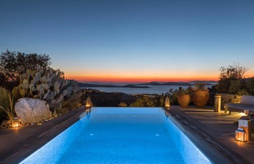 Psarou Villa | Villa Mykonian Ode with Stunning Sunrise & Sunset Views
