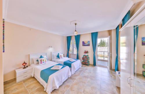 Kalkan Villa | VILLA MYSTIC Private Pool-Garden & Sea Views in Central Location