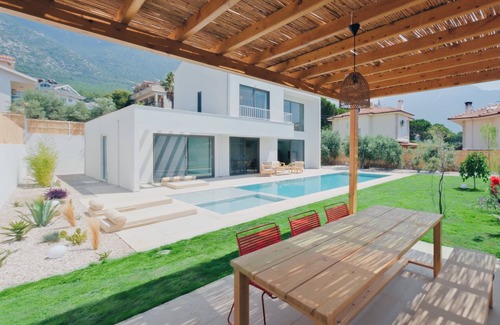 Oludeniz Villa | Villa Neo with Jakuzi,indoor pool,sauna and floor heatingn