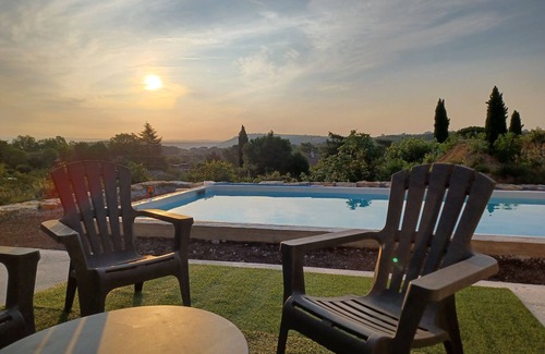 Lablachere House | Villa Neuve Climatisée Avec Piscine 8x4m. Tout Confort