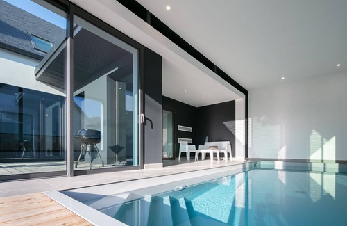 Combrit House | Villa O Bord de l'O Sainte Marine, sea view, swimming pool 29°, beach access