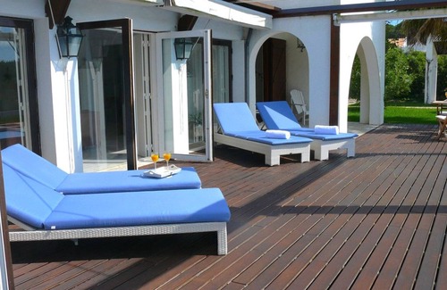 Fornos Villa | Villa Oasis Azul - beautiful villa with heated private pool, short walk to all.