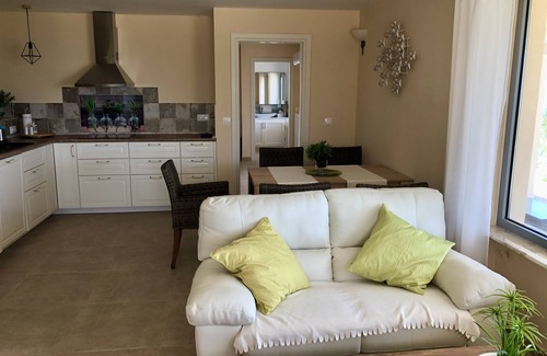 Pylos-Nestoras Villa | Villa Ocean View Wohnung 2 mit Meerblick