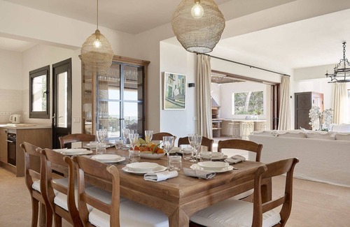 Sant Josep de sa Talaia Villa | Villa Oeste: spectacular villa with views of Cala Conta and Es Vedrá