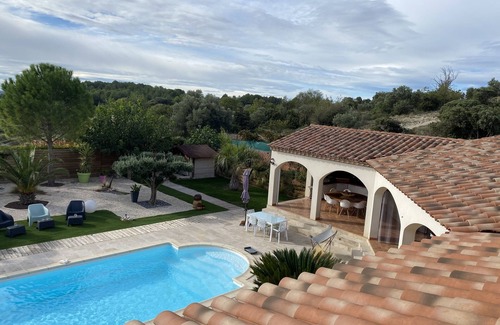 Cabrieres Villa | Villa on the edge of Garrigues