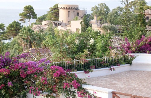 Parghelia Villa | Villa on the sea Calabria TROPEA View Stromboli pool and private beach