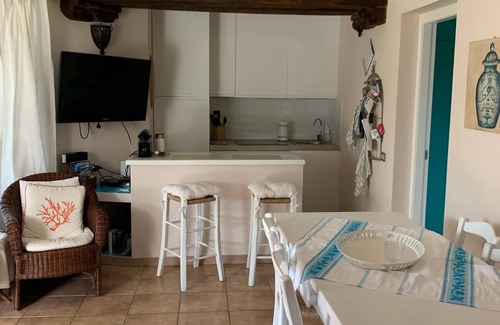 Notteri Villa | Villa on the sea, near the port and in 'marine protected area of ​Capo Carbonar