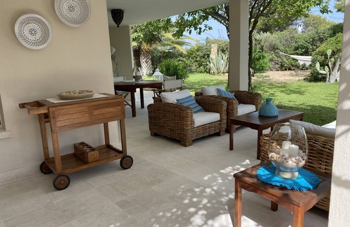 Notteri Villa | Villa on the sea, near the port and in 'marine protected area of ​Capo Carbonar