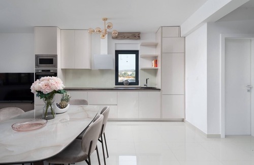 Razanj Villa | Villa Palm Bay 1, heated pool - 5 m from the sea, private parking, with stunning sea view, nice terrace, beach access.