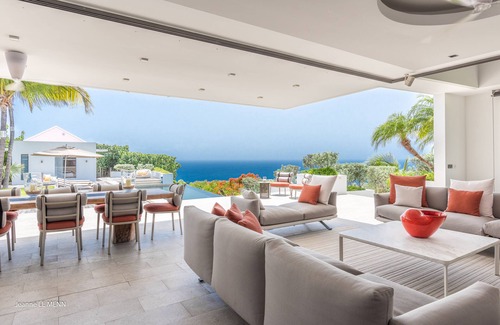 Anse du Gouverneur Villa | Villa Palm Springs | Ocean View - Located in Tropical Gouverneur with Private Pool