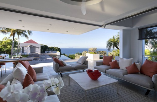 Anse du Gouverneur Villa | Villa Palm Springs | Ocean View - Located in Exquisite Gouverneur with Private Pool