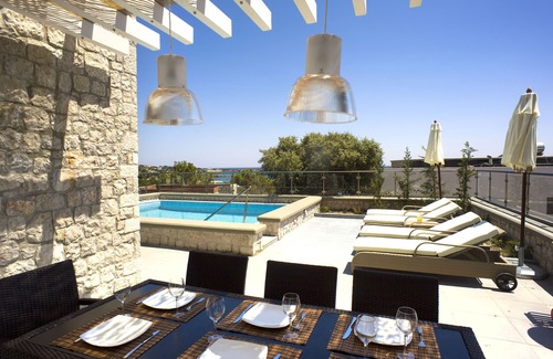 Pefkos House | Villa Passithea , Exlcusive 3 bedroom villa plus studio with private heated pool