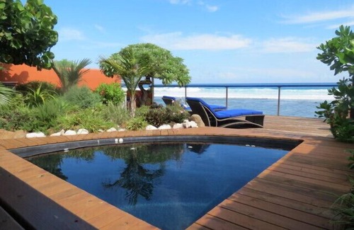 Grand Fond Villa | Villa Perle de Corail with waterfront pool and direct beach access