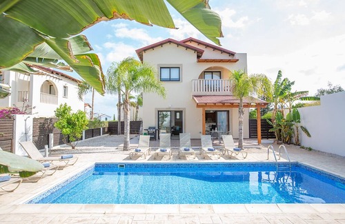 Protaras Villa | Villa Perivoli, Beautiful 4BDR Protaras Villa with Pool, Close to the Beach