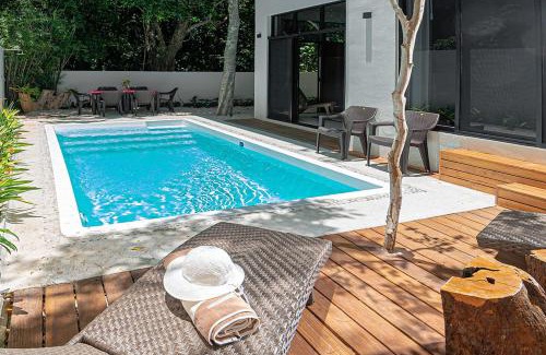 Puerto Morelos Villa | VILLA PRINCE, loft & rooftop, private pool & jaccuzi RIVIERA MAYA