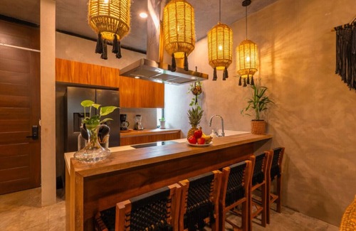Zama House | Villa/Private Pool/Bar/6 min Beach-2 Min Cenote