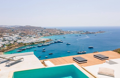 Psarou House | Villa Psarou 6/Above Nammos Beach With Magnificent View