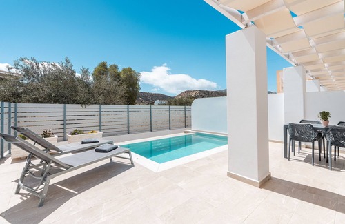 Karpathos Villa | Villa 'Punta Mare 5' with Mountain View, Wi-Fi and Air Conditioning