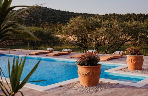 Vodice Villa | Villa Red Hacienda with Pool