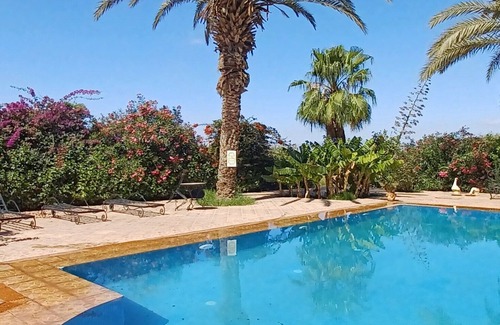 Sidi Boumoussa Villa | Villa-riad close to Agadir, pool, extensive garden, calmness, option : lady cook