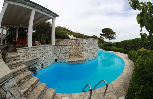 Fraula Villa | Villa's dependance with pool and sea view Relax at only 10 km away from Otranto