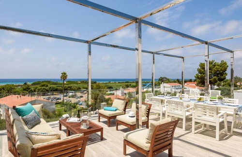 Sant Jaume Mediterrani Villa | Villa Sunrise ❤️ Seaviews ❤️ Free AC & WiFi