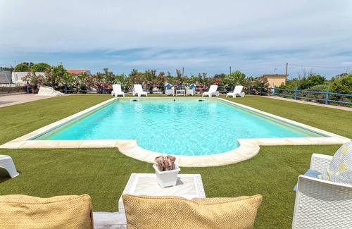 Sorso Villa | 'Villa Sara' with Private Pool, Wi-Fi and Air Conditioning