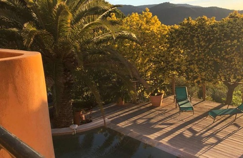 Bormes-Les-Mimosas House | Villa sea view - Pool and hotel service included