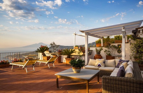 Schiazzano Villa | Villa Sea View Terrace Sorrento Amalfi Coast