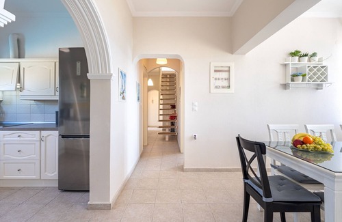 Chalikounas Villa | Villa 'Seahorse Bay Beach Halikounas' with Private Pool, Private Terrace and Air Conditioning