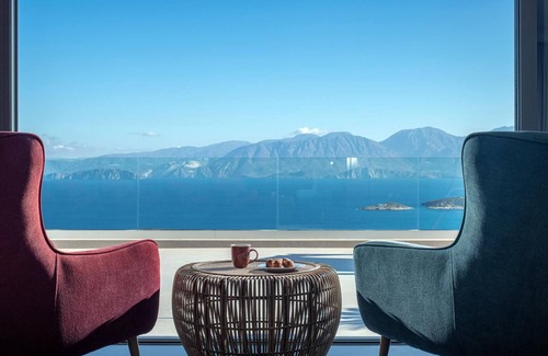Agios Nikolaos Villa | Villa Serenity Cove Amazing Sea View