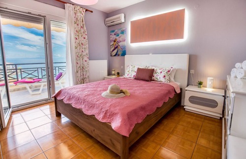 Skala Marion Villa | Villa Smaro! Great holidays in a villa with a great view to Aegean!