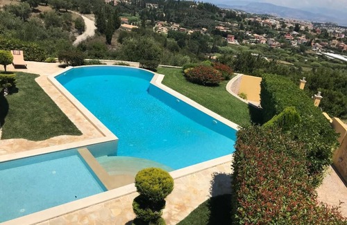 Kastania Villa | VILLA SOPHIA : Luxurious villa with breathtaking view of the whole Corfu