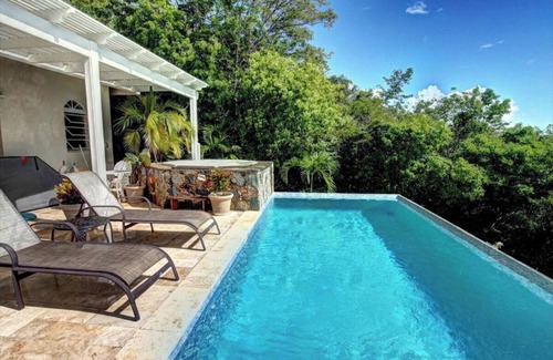 Great Cruz Bay Villa | Villa Splendore: The Ideal Getaway with Pool, Spa, A/C, and Close to All Cruz Bay Has to Offer