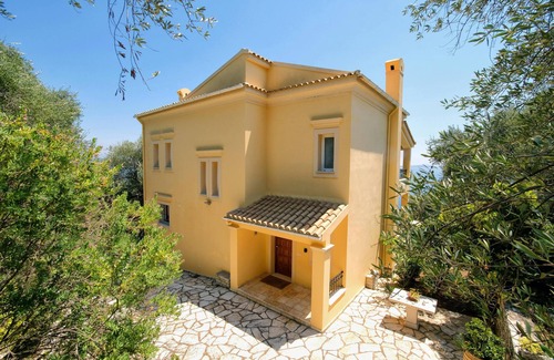 Barbati Villa | Villa Spyros,Corfu amazing sea views,large pool,Wi-Fi,AIC