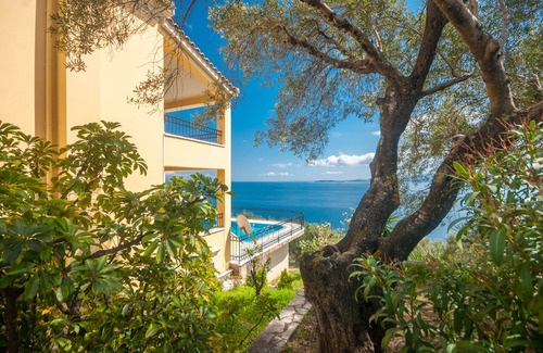 Barbati Villa | Villa Spyros,Corfu amazing sea views,large pool,Wi-Fi,AIC
